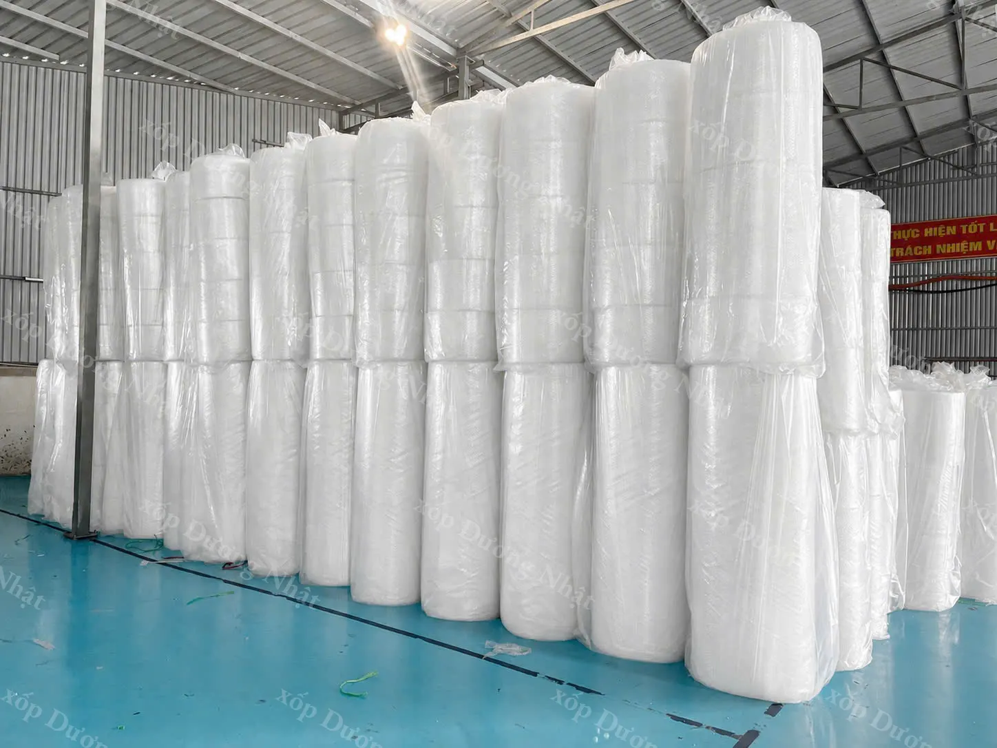 cuộn xốp hơi khổ 1m5