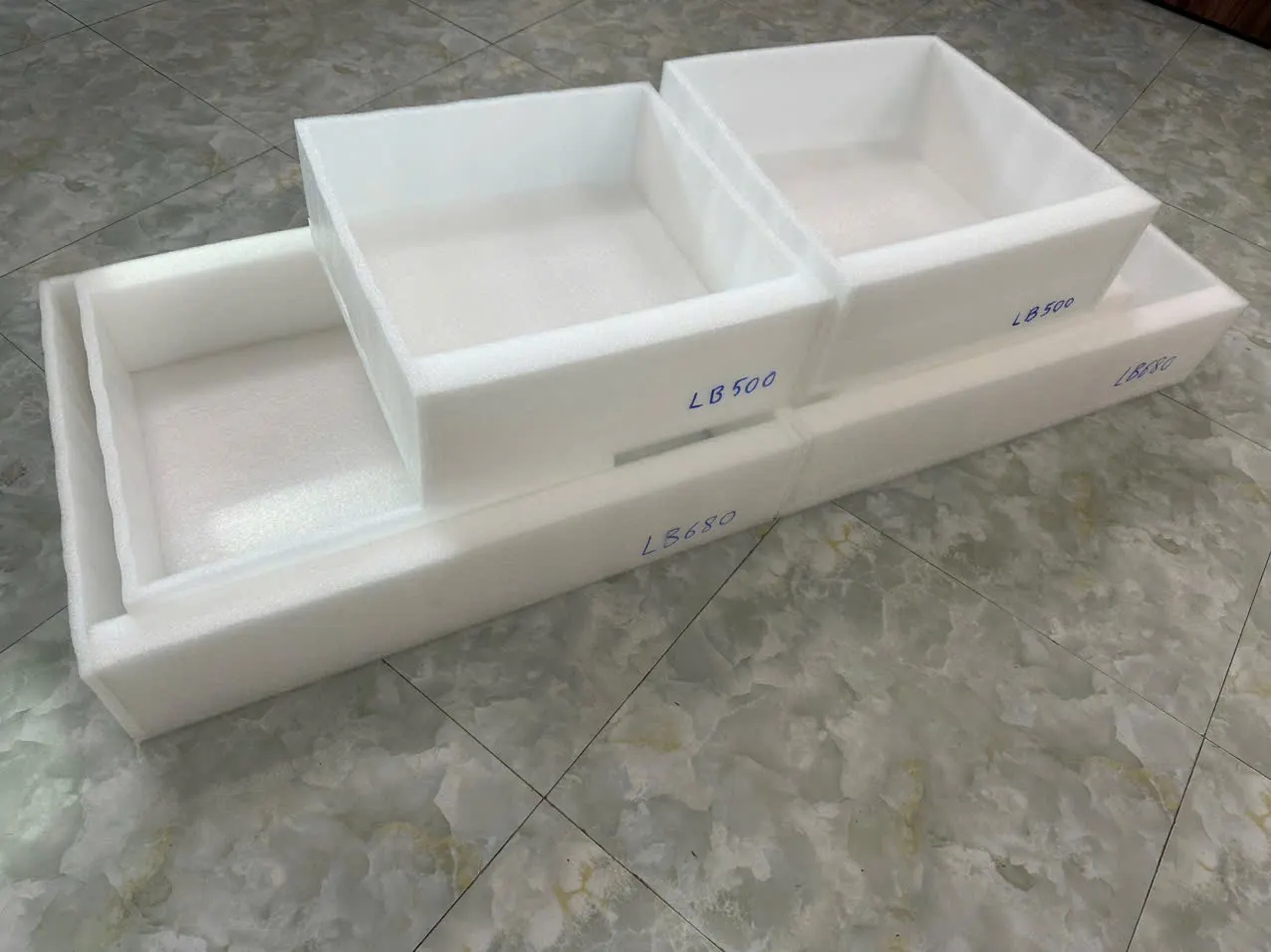 Mút xốp PE Foam định hình đặt sản xuất theo yêu cầu